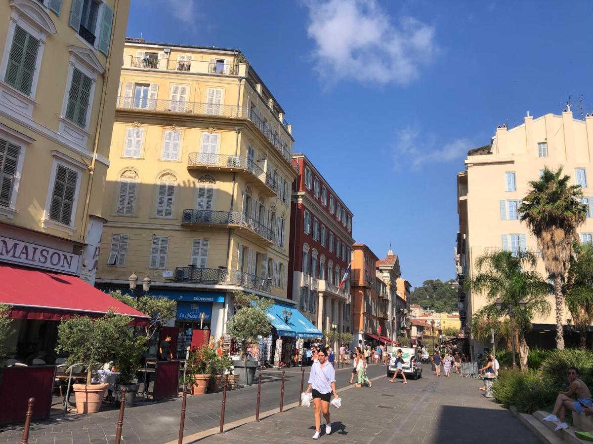 Appartement En Plein Coeur De Vieille Nizza Kültér fotó